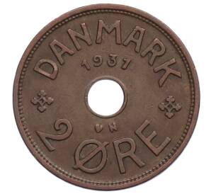 2 эре 1931 года Дания — Фото №1