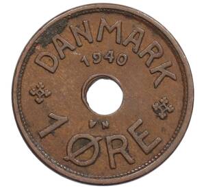 1 эре 1940 года Дания — Фото №1