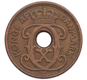 1 эре 1938 года Дания — Фото №2