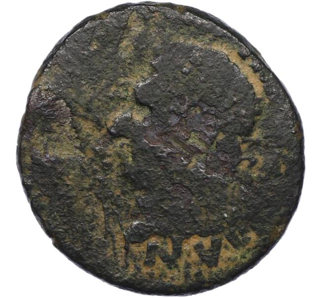 Монета Асс 68-69 года Римская Империя — Гальба (Артикул: T11-18841) — Фото №1