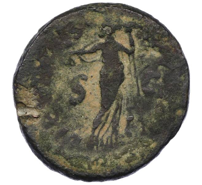 Монета Асс 68-69 года Римская Империя — Гальба (Артикул: T11-18841) — Фото №2