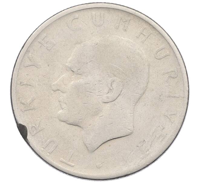 Монета 1 лира 1957 года Турция (Артикул: K12-54589) — Фото №2