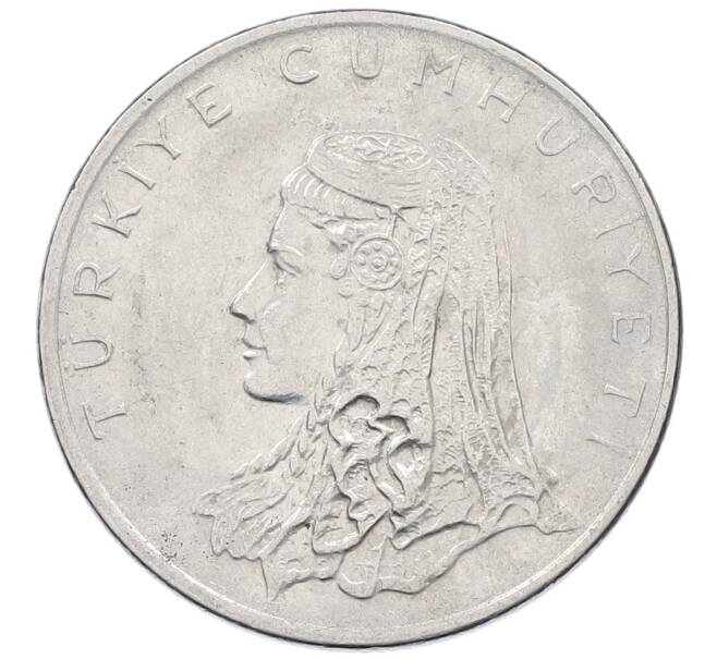 Монета 50 курушей 1974 года Турция (Артикул: K12-54597) — Фото №2