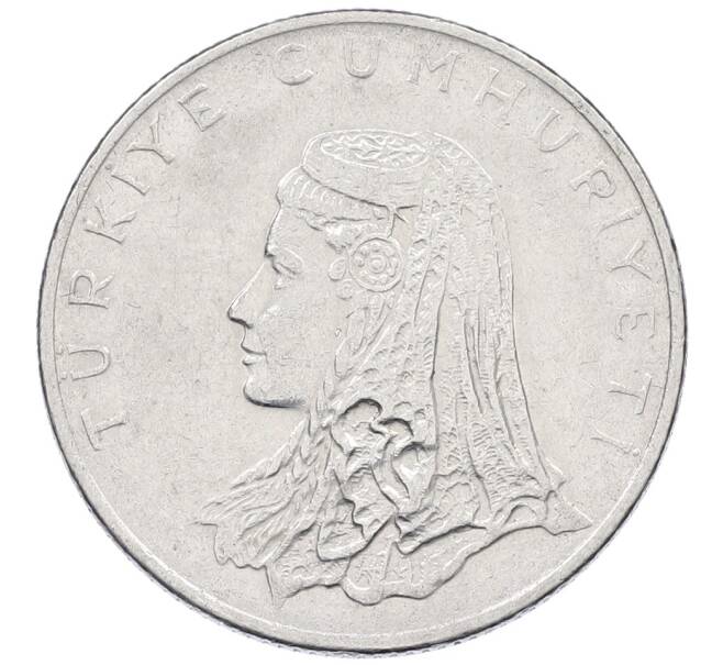 Монета 50 курушей 1975 года Турция (Артикул: K12-54599) — Фото №2