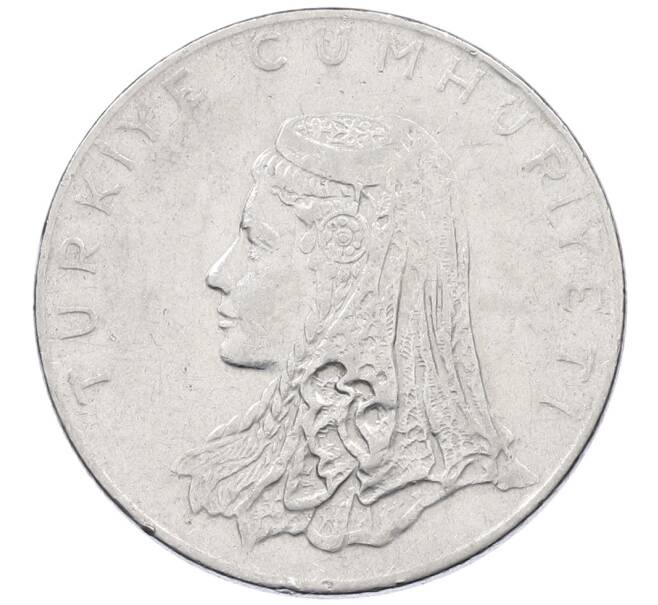 Монета 50 курушей 1971 года Турция (Артикул: K12-54605) — Фото №2