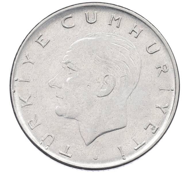 Монета 1 лира 1977 года Турция (Артикул: K12-54620) — Фото №2