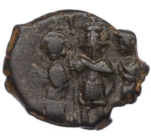 Фоллис 610-641 года Византия (Константинополь) — Ираклий — Фото №1