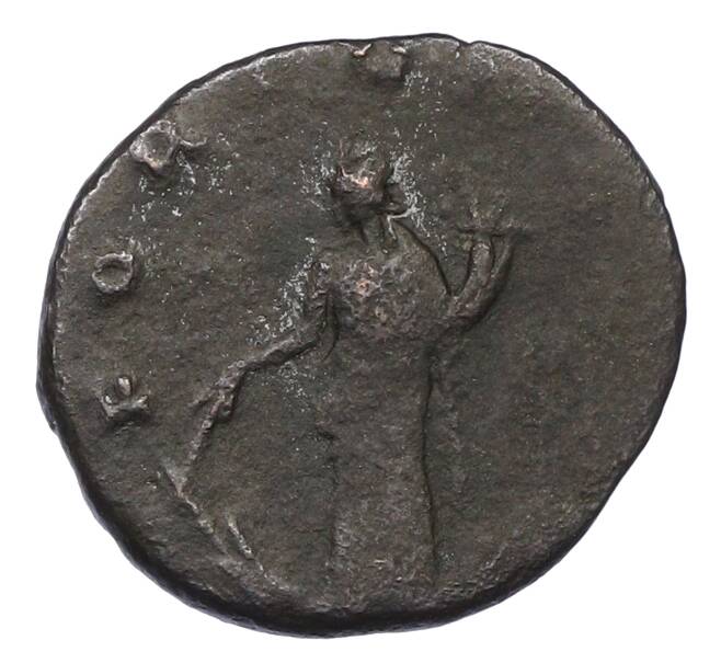 Монета Антониниан 268-270 года Римская Империя — Клавдий II (Артикул: T11-19085) — Фото №2