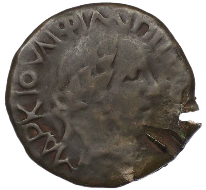 Монета AE29 244-249 года Римская Империя (Кипр) — Филипп II (Артикул: T11-19107) — Фото №1