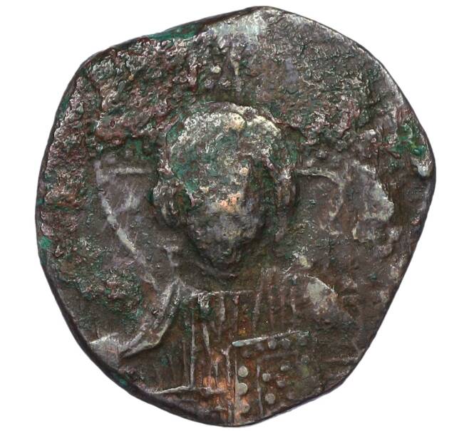 Монета Анонимный фоллис 1020-1042 года Византия (Артикул: T11-19124) — Фото №1