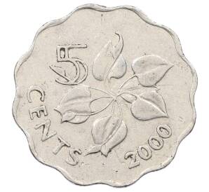 5 центов 2000 года Свазиленд — Фото №1