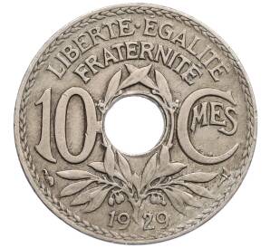 10 сантимов 1929 года Франция — Фото №1