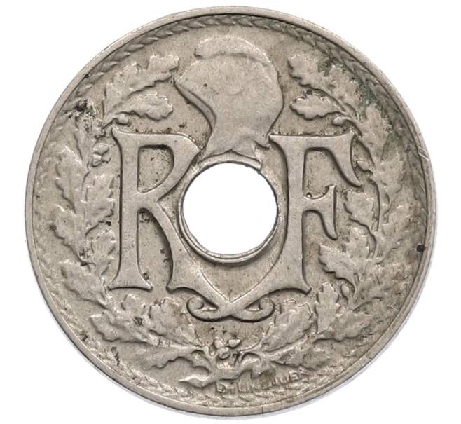 Монета 5 сантимов 1921 года Франция (Артикул: K12-55083) — Фото №2