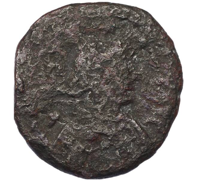 Монета Фоллис 527-565 года Византия — Юстиниан I (Артикул: T11-19251) — Фото №1