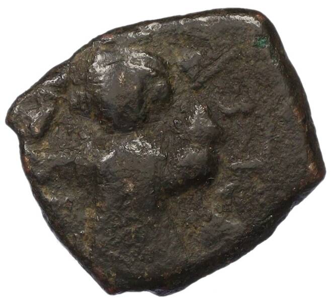 Монета Фоллис 641-668 года Византия — Констанс II (Артикул: T11-19255) — Фото №1