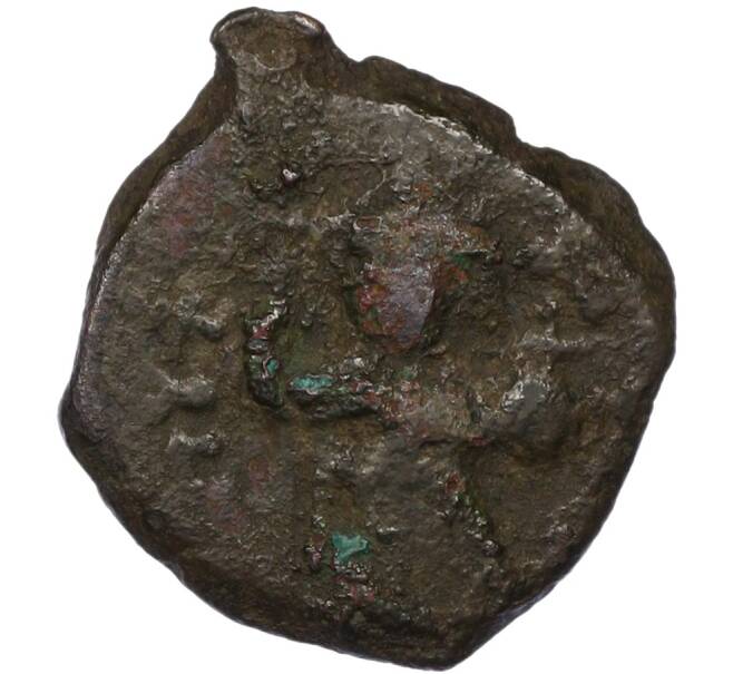 Монета Фоллис 641-668 года Византия — Констанс II (Артикул: T11-19276) — Фото №1