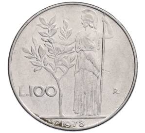 100 лир 1978 года Италия — Фото №1