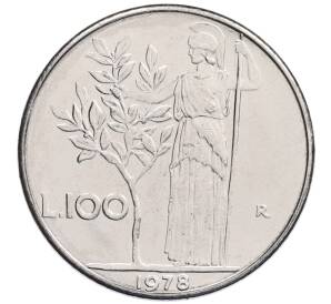 100 лир 1978 года Италия — Фото №1