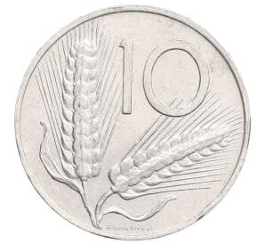 10 лир 1972 года Италия — Фото №2