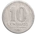 Монета 10 сентаво 1960 года Бразилия (Артикул: K12-55883) — Фото №1