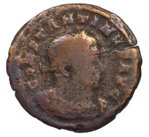 Нуммий 337-361 года Римская Империя — Констанций II — Фото №1