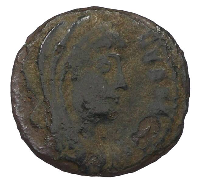 Монета AE4 347-355 года Римская Империя — Констанций II (Артикул: T11-19405) — Фото №1