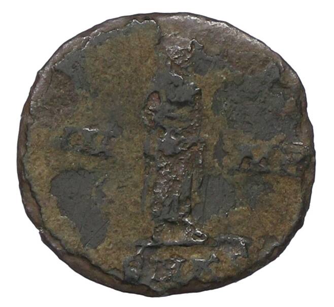 Монета AE4 347-355 года Римская Империя — Констанций II (Артикул: T11-19405) — Фото №2