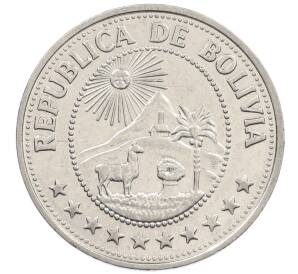 50 сентаво 1980 года Боливия — Фото №2