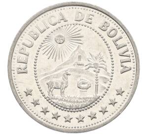 50 сентаво 1980 года Боливия — Фото №2