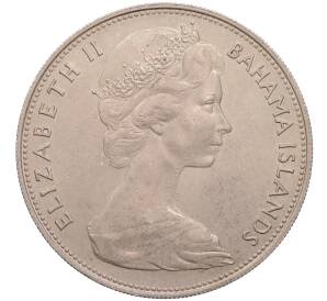 5 долларов 1966 года Багамские острова — Фото №2