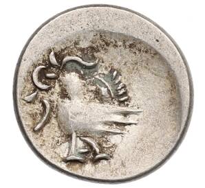 2 пе (1/2 фуанга) 1847-1860 года Камбоджа — Фото №1