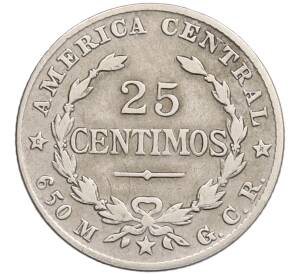 25 сентимо 1924 года Коста-Рика — Фото №2