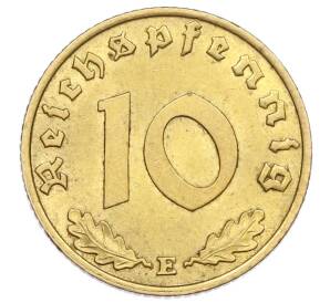 10 рейхспфеннигов 1938 года E Германия — Фото №2