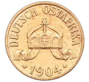1/2 геллера 1904 года A Германская Восточная Африка — Фото №2