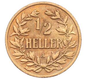 1/2 геллера 1904 года A Германская Восточная Африка — Фото №1