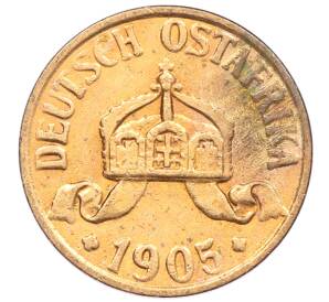 1/2 геллера 1905 года A Германская Восточная Африка — Фото №2