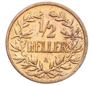 1/2 геллера 1904 года A Германская Восточная Африка — Фото №1