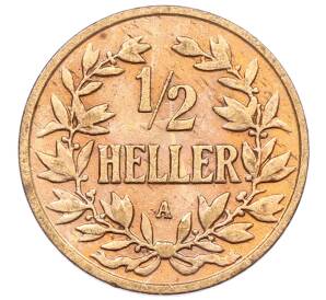 1/2 геллера 1904 года A Германская Восточная Африка — Фото №1