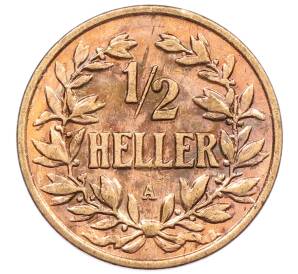 1/2 геллера 1905 года A Германская Восточная Африка — Фото №1