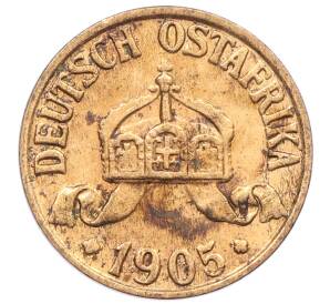 1/2 геллера 1905 года A Германская Восточная Африка — Фото №2