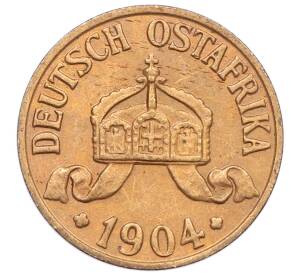 1/2 геллера 1904 года A Германская Восточная Африка — Фото №2