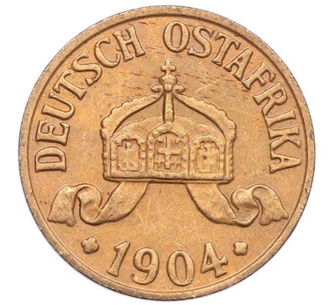 Монета 1/2 геллера 1904 года A Германская Восточная Африка (Артикул: M2-83665) — Фото №2