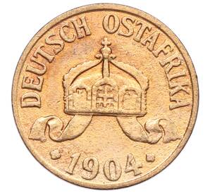 1/2 геллера 1904 года A Германская Восточная Африка — Фото №2