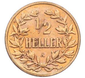 1/2 геллера 1904 года A Германская Восточная Африка — Фото №1