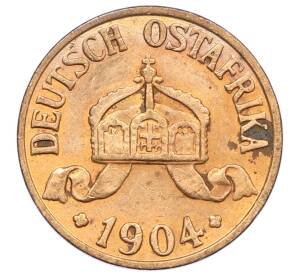1/2 геллера 1904 года A Германская Восточная Африка — Фото №2