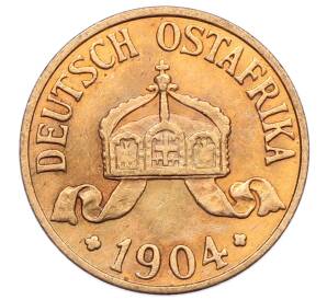 1/2 геллера 1904 года A Германская Восточная Африка — Фото №2