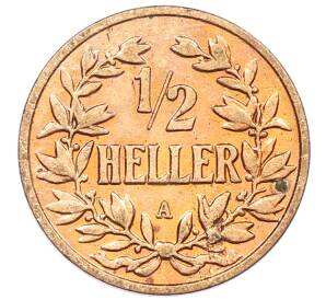 1/2 геллера 1904 года A Германская Восточная Африка — Фото №1