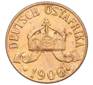 1/2 геллера 1906 года J Германская Восточная Африка — Фото №2