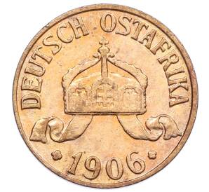 1/2 геллера 1906 года J Германская Восточная Африка — Фото №2