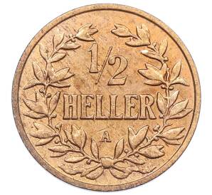 1/2 геллера 1904 года A Германская Восточная Африка — Фото №1